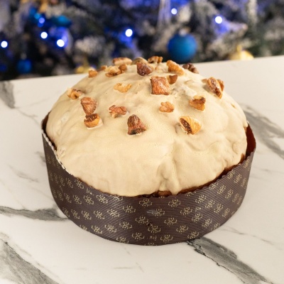 Panettone Artigianale Fichi e Noci da 1,3 kg.